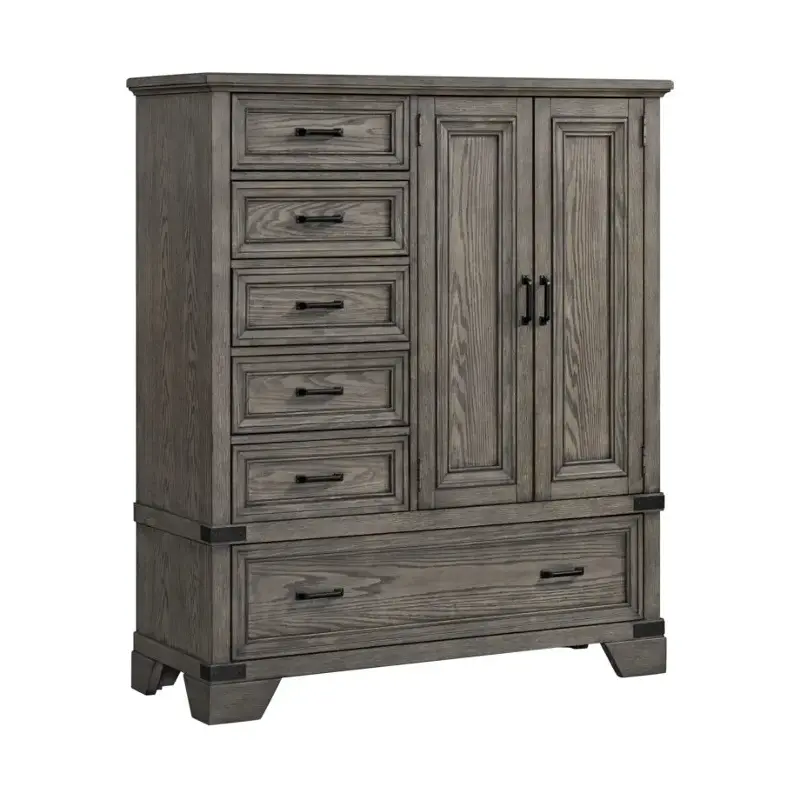 Fg-br-n4907g-ste-c Intercon Furniture Forge Bedroom Furniture Chest