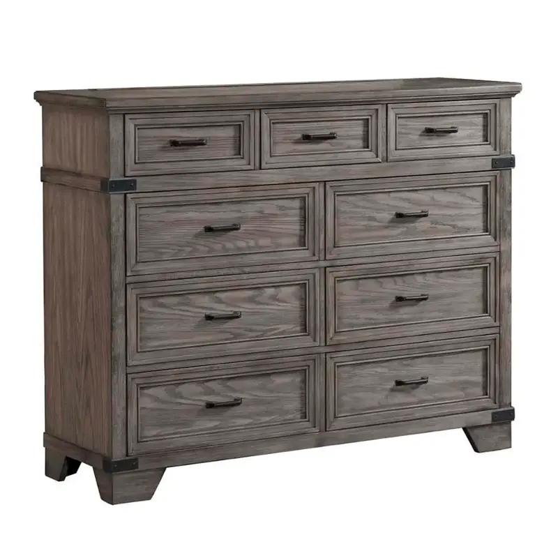 Fg-br-n4909-ste-c Intercon Furniture Forge Bedroom Furniture Dresser