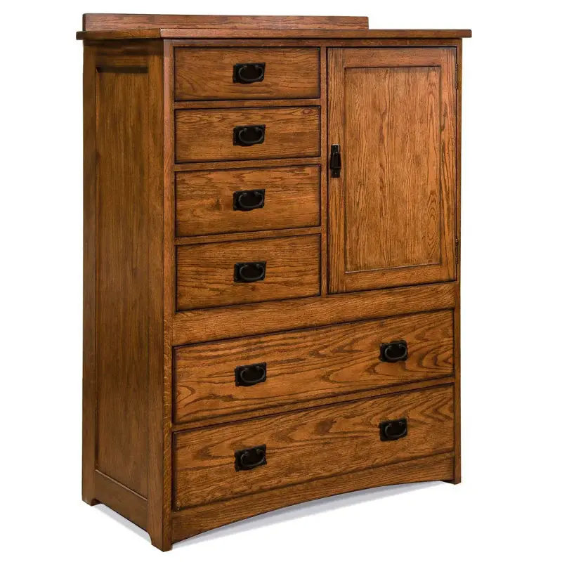 Op-br-n5806d-mis-c Intercon Furniture Oak Park - Mission Bedroom Furniture Chest