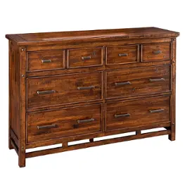 Wk-br-n6106-vac-c Intercon Furniture Wolf Creek Bedroom Furniture Dresser
