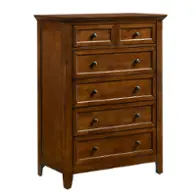 Sm-br-n4305-tus-c Intercon Furniture San Mateo - Tuscan Bedroom Furniture Chest