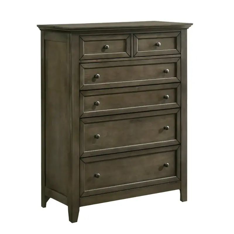 Sm-br-n8806-gry-c Intercon Furniture San Mateo - Gray Bedroom Furniture Chest