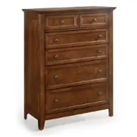 Sm-br-n8806-tus-c Intercon Furniture San Mateo - Tuscan Bedroom Furniture Chest