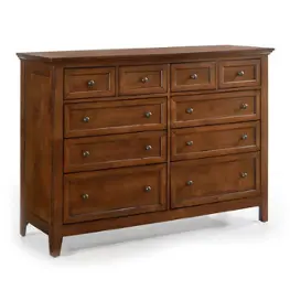 Sm-br-n8810-tus-c Intercon Furniture San Mateo - Tuscan Bedroom Furniture Dresser
