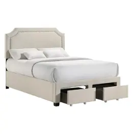 Ub-br-trpful-bge-hfb Intercon Furniture Upholstered Beds Bedroom Furniture Bed