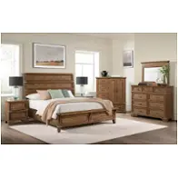 Fg-br-4965k-wct-hb Intercon Furniture Forge Bedroom Furniture Bed