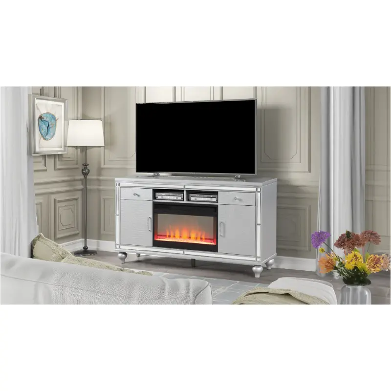 Sterling-fp-slv Galaxy Home Furnishings Sterling Fireplace