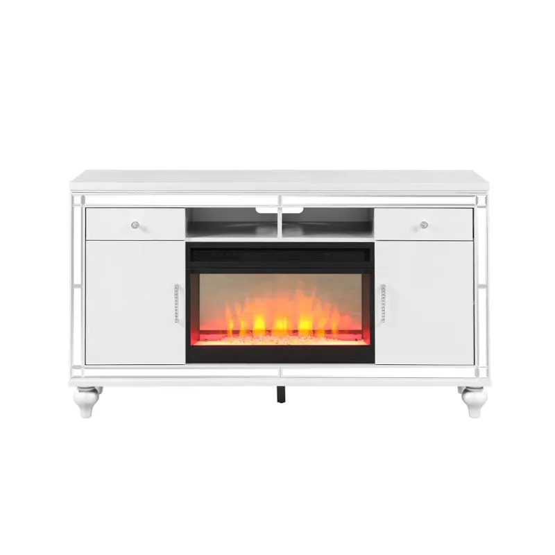 Sterling-fp-wht Galaxy Home Furnishings Sterling Fireplace