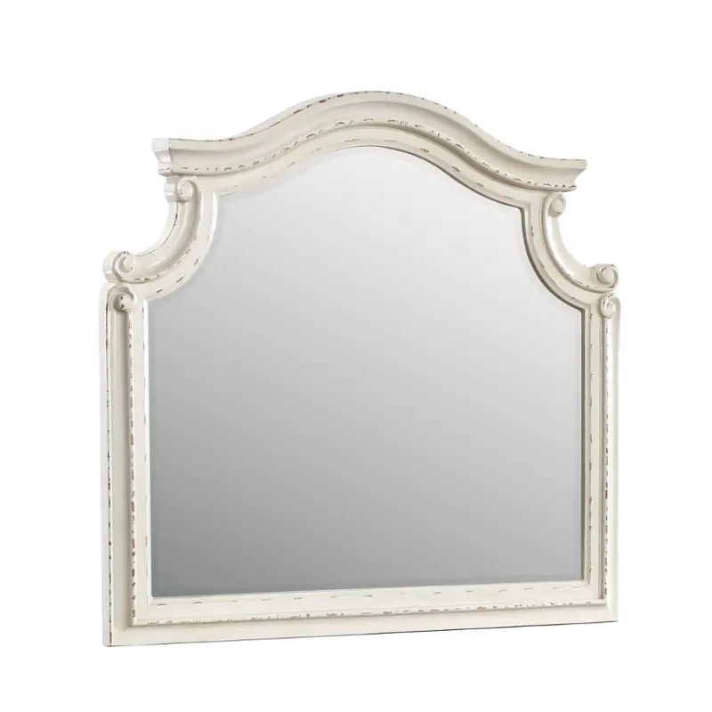 Noble-m-ant-wht Galaxy Home Furnishings Noble Mirror