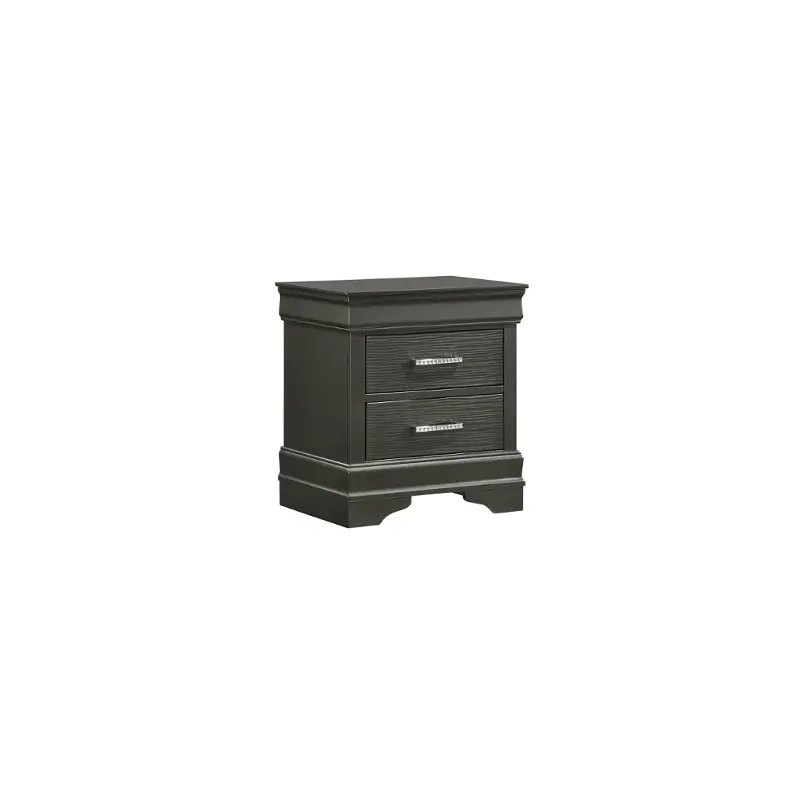 Brooklyn-ns-gry Galaxy Home Furnishings Brooklyn Nightstand
