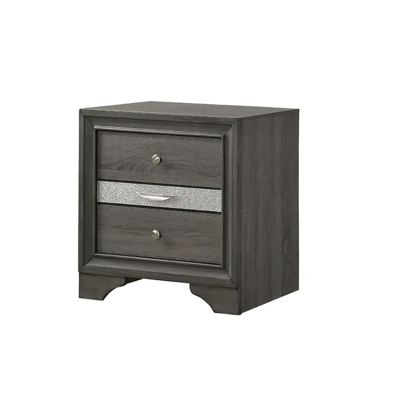Matrix-ns-gry Galaxy Home Furnishings Matrix Nightstand