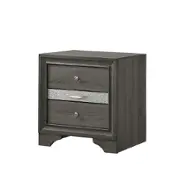 Matrix-ns-gry Galaxy Home Furnishings Matrix Nightstand