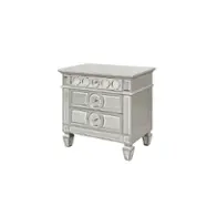 Symphony-ns-slv Galaxy Home Furnishings Symphony Nightstand