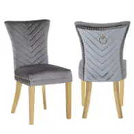 Eva-ch-gry Galaxy Home Furnishings Eva Dining Chair