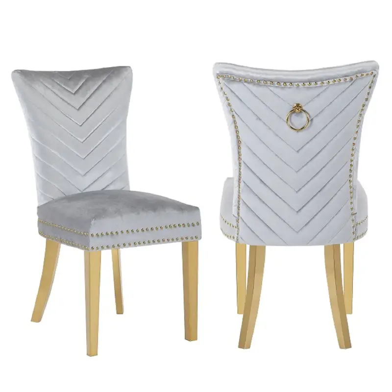 Eva-ch-slv Galaxy Home Furnishings Eva Dining Chair