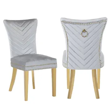 Eva-ch-slv Galaxy Home Furnishings Eva Dining Chair