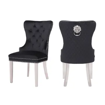 Simba-blk Galaxy Home Furnishings Simba Dining Chair