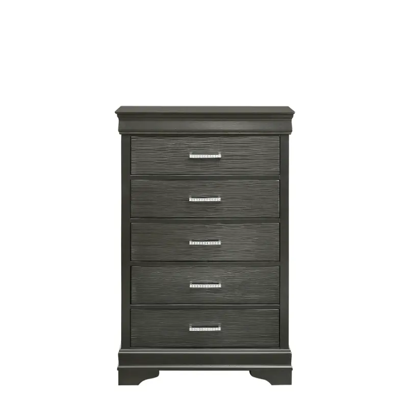 Brooklyn-ch-gry Galaxy Home Furnishings Brooklyn Chest