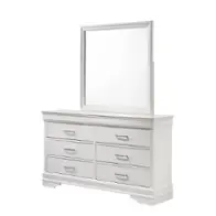 Brooklyn-d-wht Galaxy Home Furnishings Brooklyn Dresser