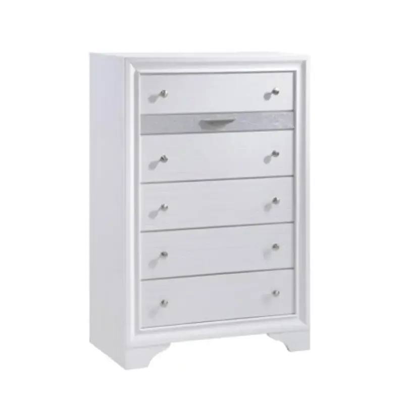 Matrix-ch-wht Galaxy Home Furnishings Matrix Chest
