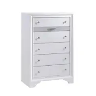 Matrix-ch-wht Galaxy Home Furnishings Matrix Chest