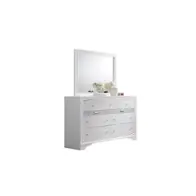 Matrix-d-wht Galaxy Home Furnishings Matrix Dresser
