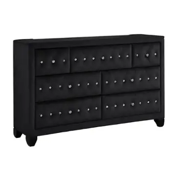 Sophia-d-blk Galaxy Home Furnishings Sophia Dresser