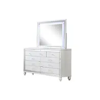 Sterling-d-wht Galaxy Home Furnishings Sterling Dresser