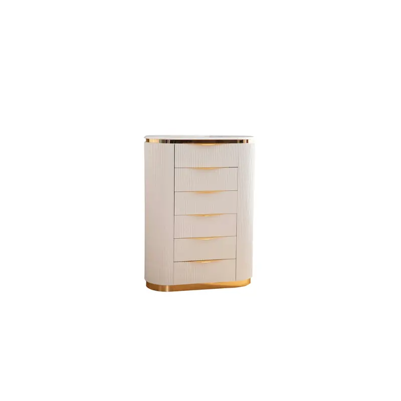 Laura-ch-wht Galaxy Home Furnishings Laura Chest
