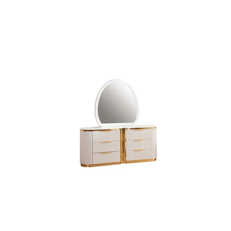 Laura-d-wht Galaxy Home Furnishings Laura Dresser