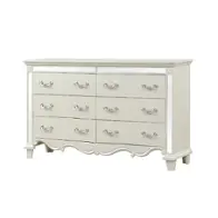Milan-d-wht Galaxy Home Furnishings Milan Dresser