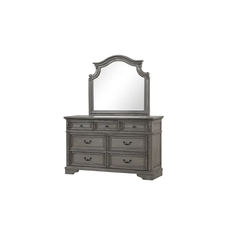 Grace-d-gry Galaxy Home Furnishings Grace Dresser