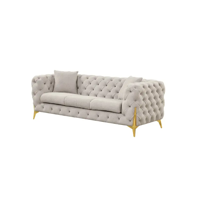 Contempo-s-ltgry Galaxy Home Furnishings Contempo Sofa