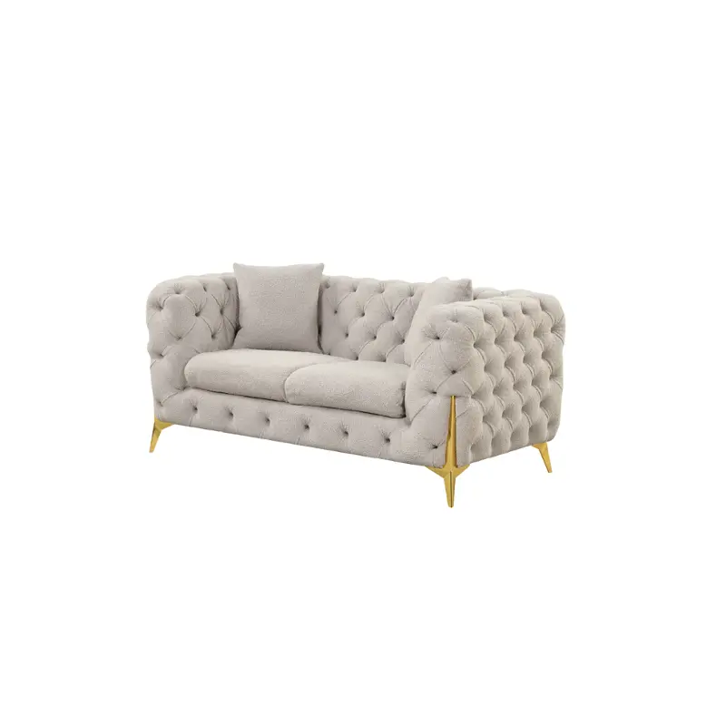 Contempo-ls-ltgry Galaxy Home Furnishings Contempo Loveseat