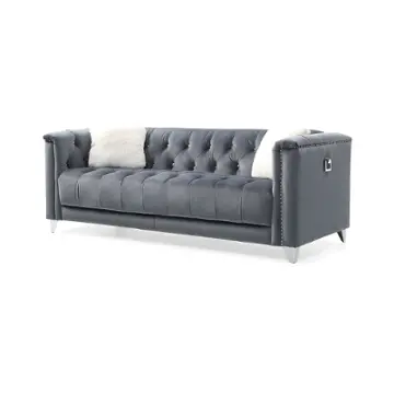 Russel-s-gry Galaxy Home Furnishings Russell Sofa