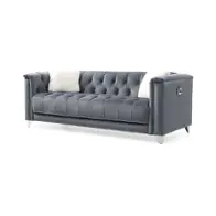 Russel-s-gry Galaxy Home Furnishings Russell Sofa