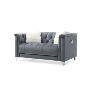 Russel-ls-gry Galaxy Home Furnishings Russell Loveseat