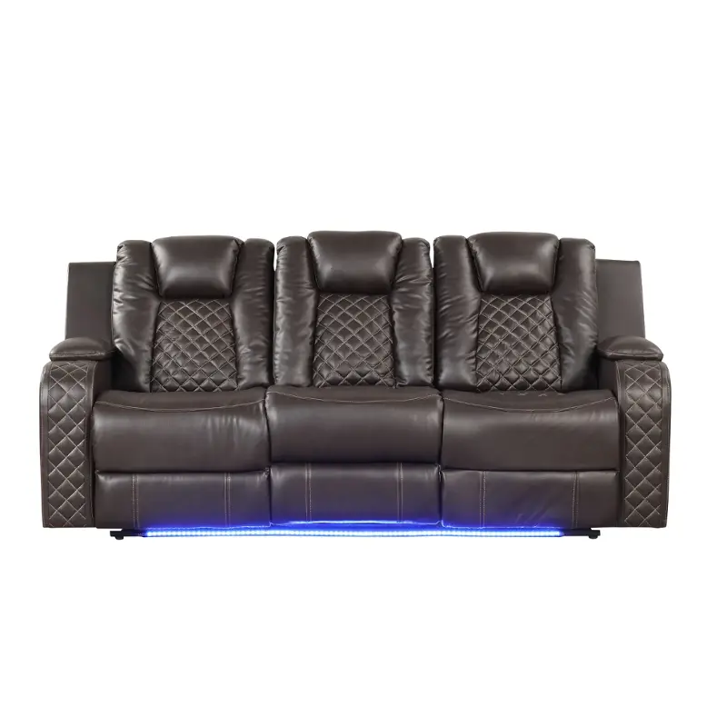 Benz-s-brn Galaxy Home Furnishings Benz Sofa