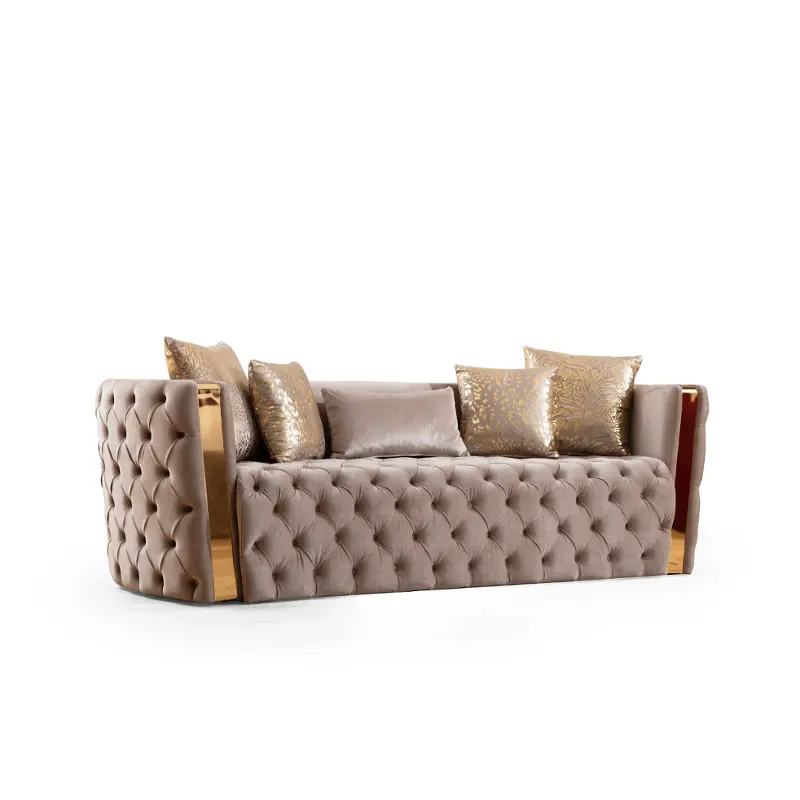 Naomi-s-taupe Galaxy Home Furnishings Naomi Sofa