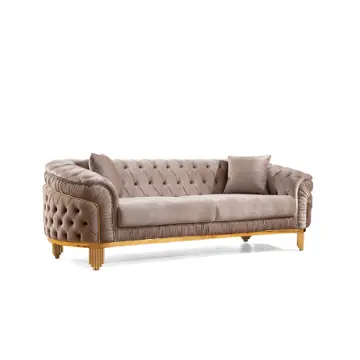 Vanessa-s-taupe Galaxy Home Furnishings Vanessa Sofa