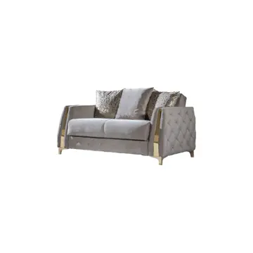 Lust-ls-taupe Galaxy Home Furnishings Lust Loveseat