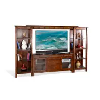 3403dc2-tc Sunny Designs Santa Fe Home Entertainment Furniture Entertainment Center