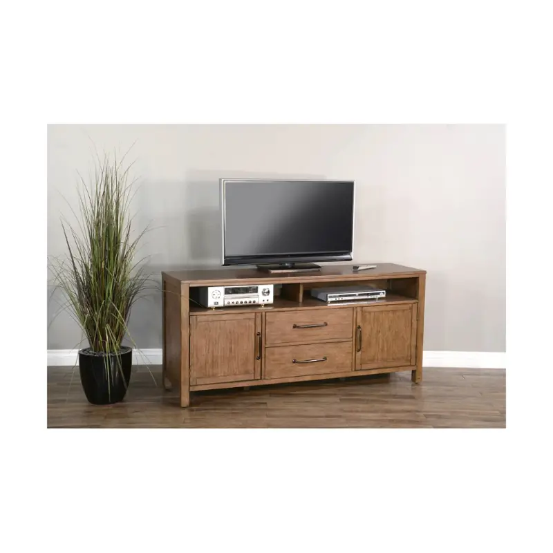 3643bu-66 Sunny Designs Home Entertainment Furniture Tv Console