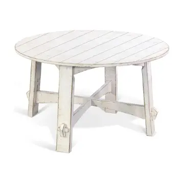 1171ws Sunny Designs White Sand Dining Room Furniture Dining Table