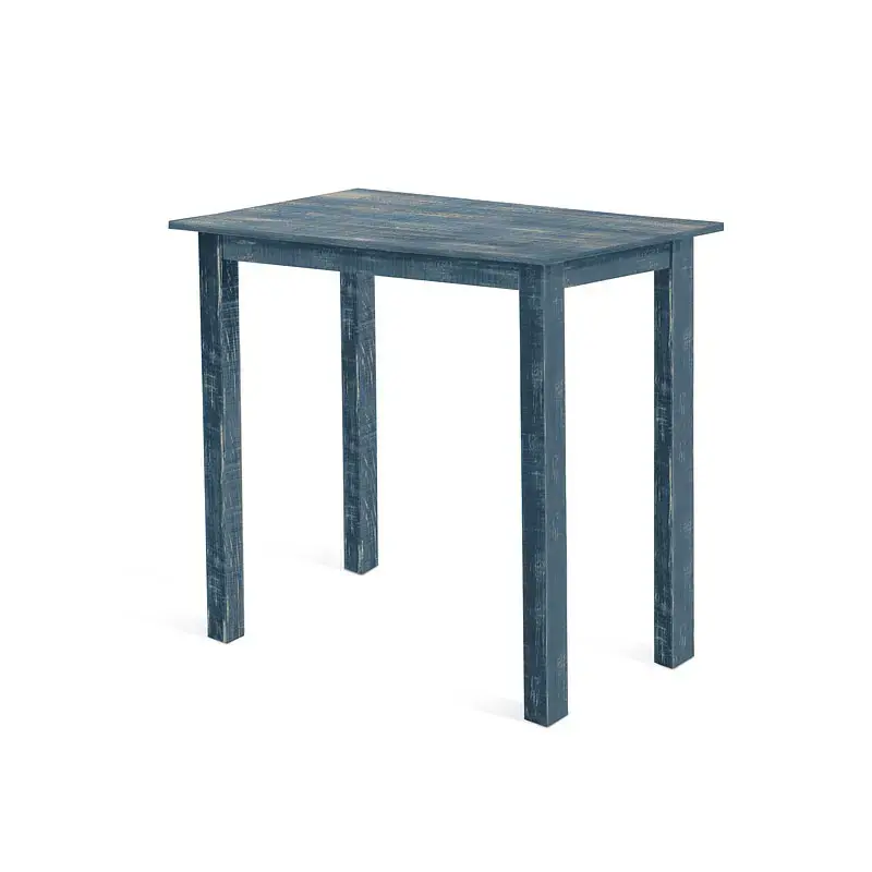 1172ob-42 Sunny Designs Ocean Blue Dining Room Furniture Bar Height Table