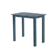 1172ob-42 Sunny Designs Ocean Blue Dining Room Furniture Bar Height Table