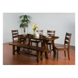 1380vm Sunny Designs Doe Valley Dining Room Furniture Dining Table