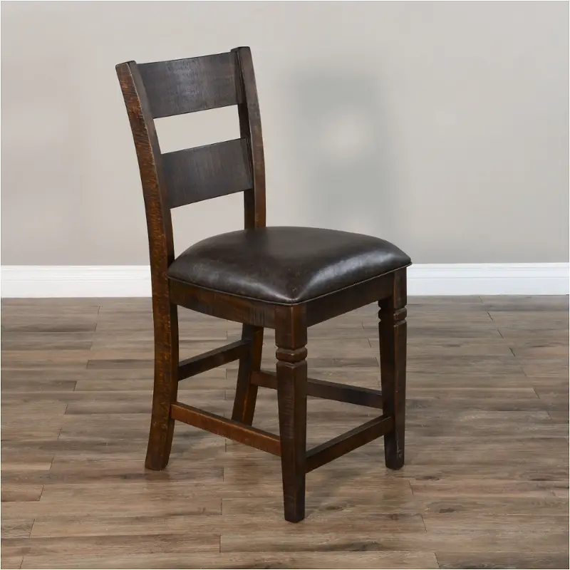 Sunny Designs Homestead Ladderback Barstool