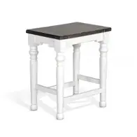 1433ec-24 Sunny Designs Carriage House Dining Room Furniture Stool