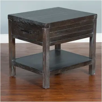 3271kb-e Sunny Designs Dundee Living Room Furniture End Table